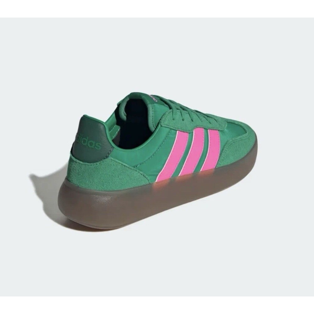 Adidas Barreda Decode Sneakers Size Womens Green Pink Gum JR3540 Casual - Picture 2 of 5